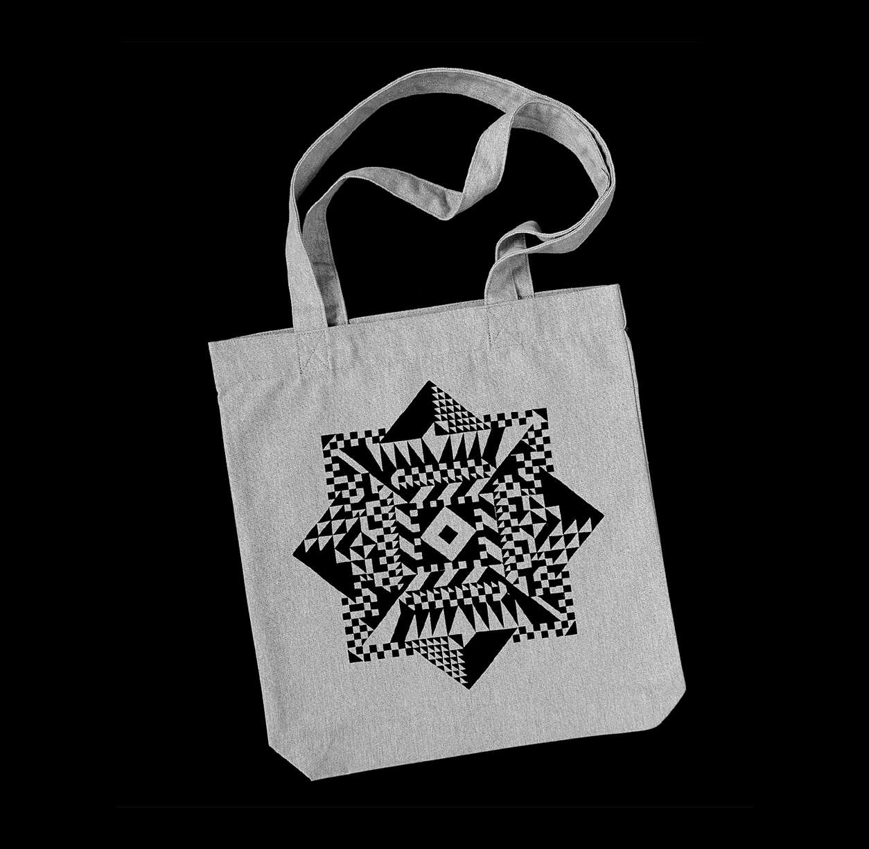 Tote bag — Geometric pattern full image