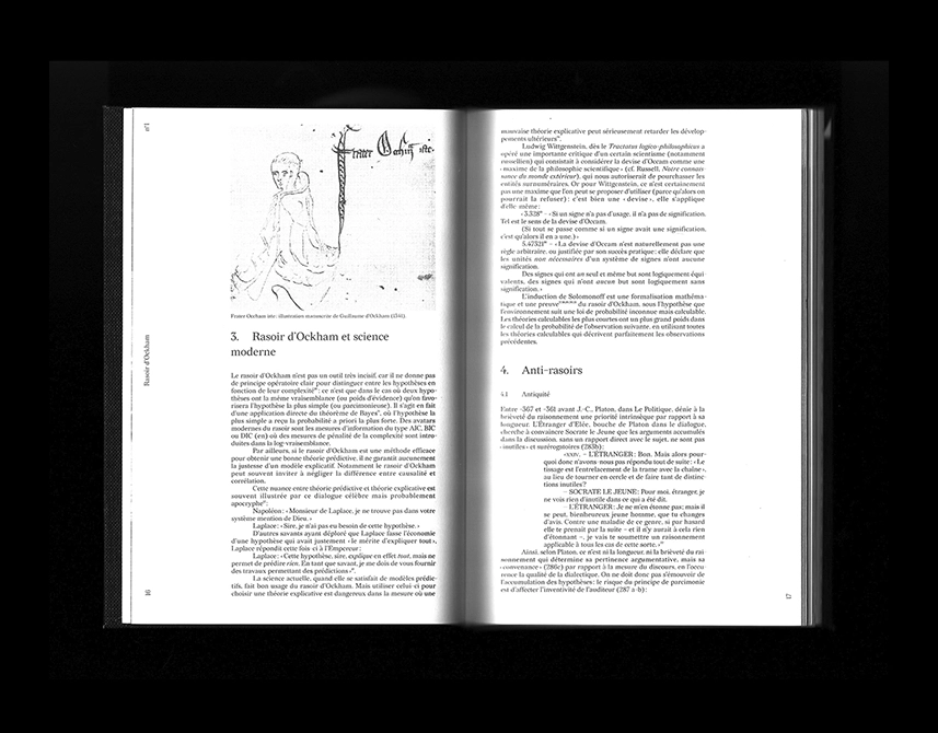 Éphémère - Rasoir d'Ockham