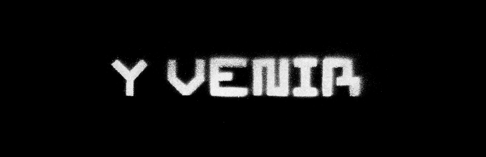 Visuel typographique Y venir de La Récolte Citadine