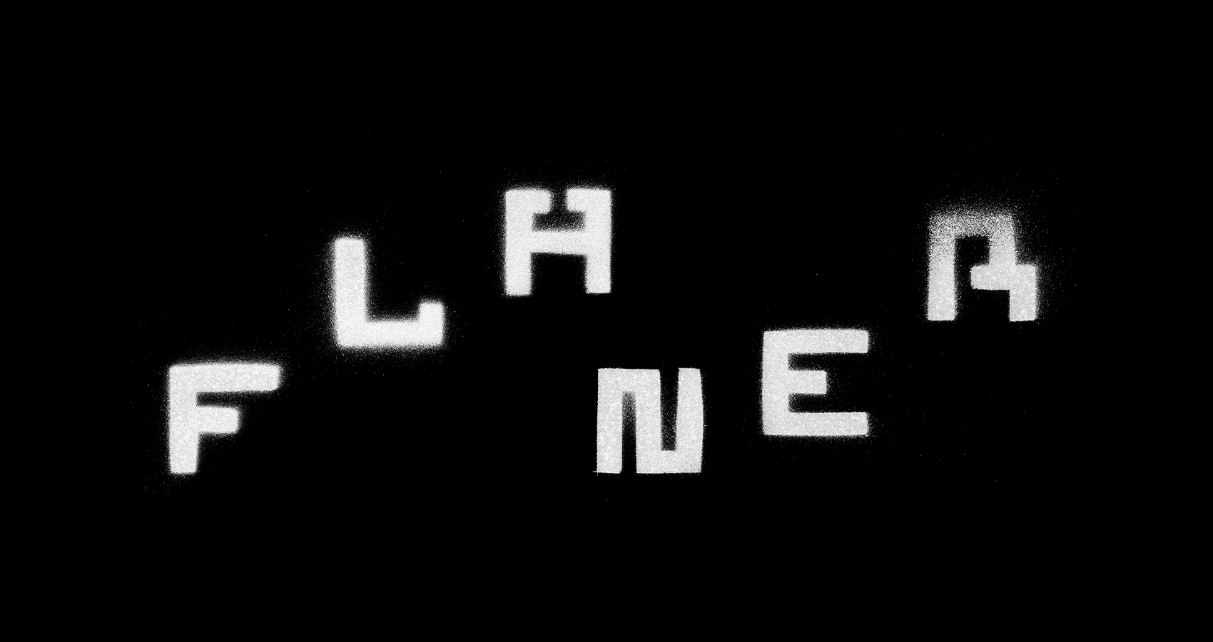 Visuel typographique Flâner de La Récolte Citadine