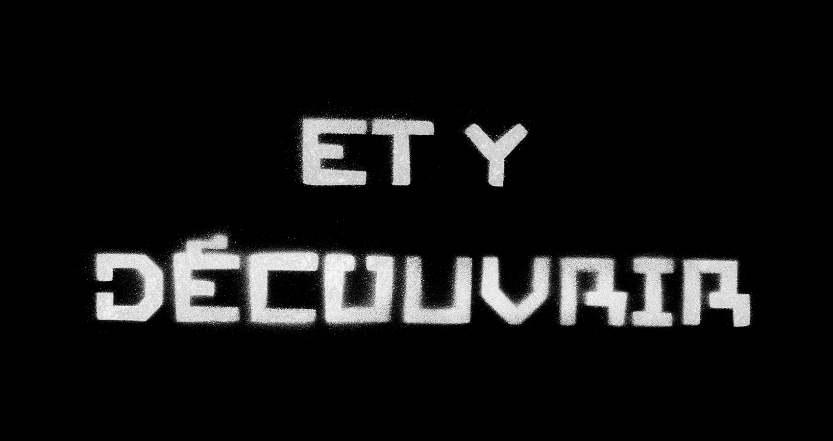Visuel typographique Et y découvrir de La Récolte Citadine
