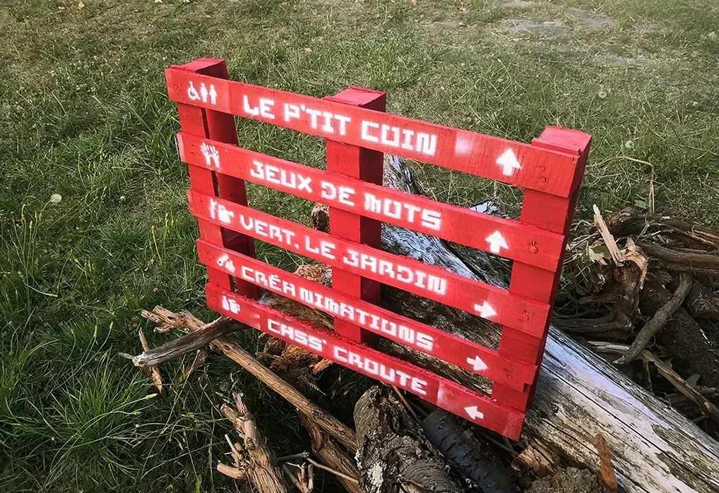 Palette pour signalétique