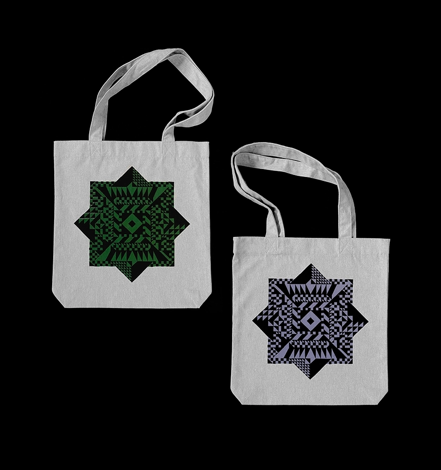 Tote bag — Geometric pattern