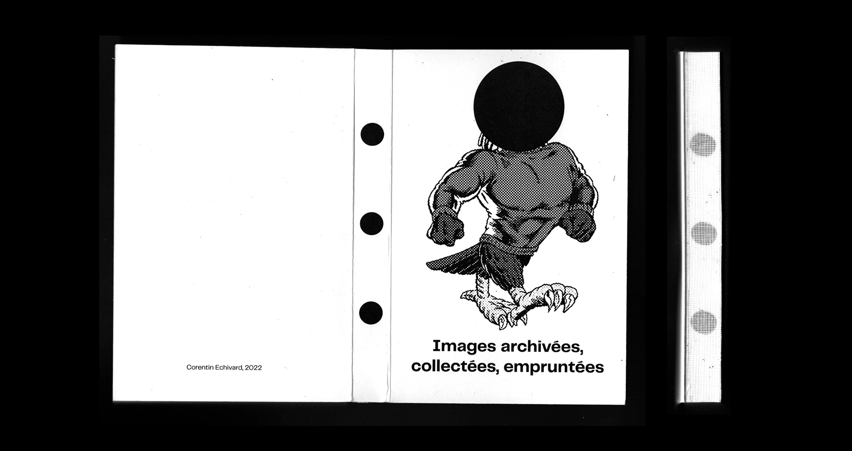 Couverture du projet de thèse Images archivées, collectées, empruntées
