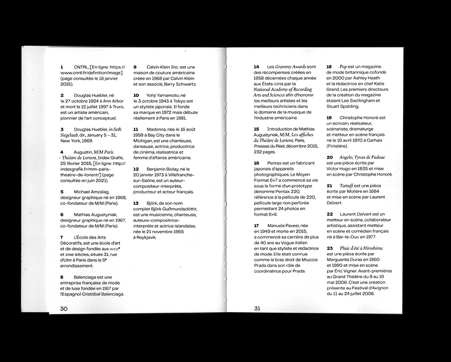 Images archivées, collectées, empruntées - Sommaire