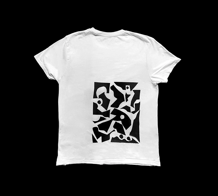 T-shirt — Cut paper pattern